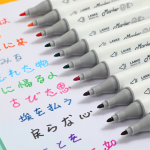 Set De 24 Marcadores En Caja - Drypenes Doble Punta - Imagen 3