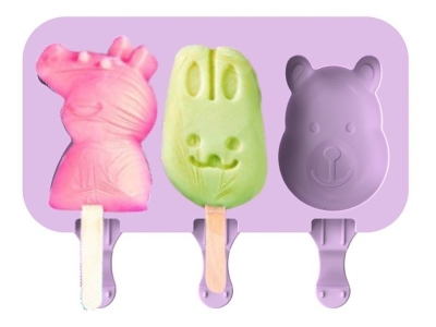 Molde De Silicona Para Helado Varios Modelos + 50 Palitos - Imagen 7