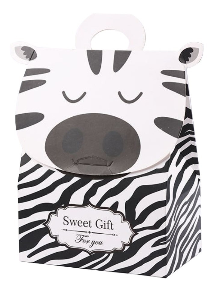 D_700357-MLU53041150703_122022-F.jpg Pack X 10 Bolsa Regalos Infantil Animales Niños 15x9x20cm - Imagen 1