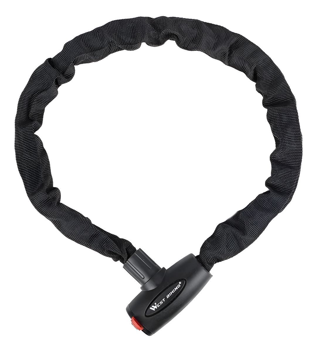 D_700631-MLU89963406961_082025-F.jpg Candado Cadena Antirrobo Para Bicicleta Seguridad 2 Llaves - Imagen 1