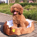 Cama Cucha O Cuna Para Mascotas, Perro, Gato, Otros Color Fucsia Diseño Liso - Imagen 4