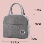 Bolsa Lanchera Lonchera Termica Impermeable Sin Correa - Imagen 5