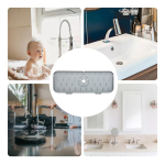 Escurridor Organizador Para Grifo Pileta Lavamanos Tapete - Imagen 12