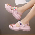Sandalias Calzado Zapatillas Suela Gruesa Tendencia Verano - Imagen 6