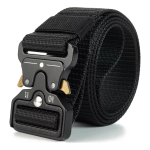 Cinturon Táctico Con Hebilla De Metal Regulable - Imagen 2