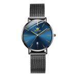 Reloj Mujer Cuadrado Cuarzo Acero Oro Rosa Resistente - Imagen 7