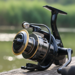 Reel Carrete Frontal De Pesca He3000 Izquierda Derecha - Imagen 9