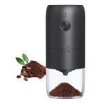 Molinillo De Café Portatil Recargable Moledor Inalambrico Color Negro - Imagen 2
