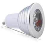 Lámpara 5w Gu10 Led Rgbw 16 Colores Dimmer C/ Control Remoto - Imagen 3