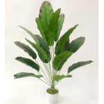 Planta Artificial 80 Cm Hoja Tropical Palmera Banano - Imagen 6