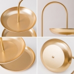 Bandeja Doble Ideal Catering Servicio Postres - Curva - Imagen 11