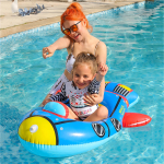 Inflable Gomon Para Piscina Nave Espacial Infantil Color Variado - Imagen 4