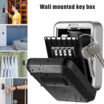 Caja Seguridad Porta Llaves Super Fuerte Combinación Pared - Imagen 2