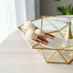 Bandeja Multifuncional De Vidrio Estilo Nordica Decoracion - Imagen 3