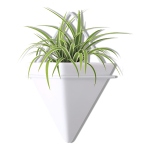 Maceta Pared Colgante Triangular Diseño Moderno