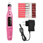 Torno Drill Electrico Manicura Uñas + Kit De Fresas - Imagen 7