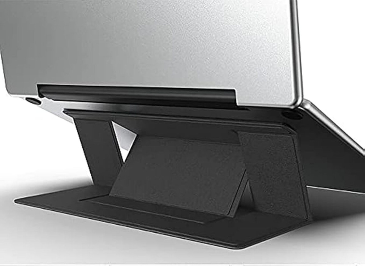 D_709660-MLU81360343239_122024-F.jpg Soporte Adhesivo Plegable Para Notebook Laptop 2 Posiciones - Imagen 1