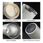 Vaso Térmico Mug 380ml Con Tapa Taza Jarra Excelente Calidad - Imagen 3