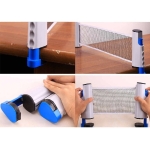 Set De Ping Pong Plegable Red Retractil 3 Pelotas 2 Paletas - Imagen 6