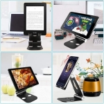 Soporte Ajustable Metal Para Celular Tablet Multiples Angulo - Imagen 7