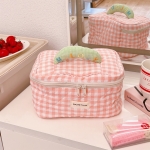 Neceser Bolso Porta Maquillaje Capitoneado Con Cierre - Imagen 13