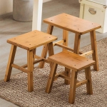Banco Taburete Multifunción Madera Bambú Chico - Imagen 5