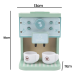Juego Cafetera Madera Niños Niñas Con Accesorios Juguete - Imagen 10