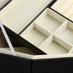 Joyero Caja Organizadora Para Joyas Con Cerradura - Imagen 22