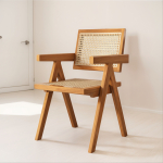 Silla Boho Con Apoyabrazos Para Interiores Living Comedor - Imagen 14