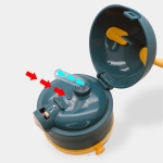 Botella Entrenamiento Para Bebe Con Pajita Vaso Con Correa - Imagen 2