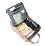 Mochila Doughnut Urbana Moda Bolsillo Laptop Calidad Grande Color Gris/amarillo - Imagen 5