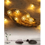 Guirnalda Guía De Luces Decoración Diseño Flores Margaritas - Imagen 4