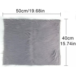 Manta Fondo Fotos De Uñas Nails Mini Alfombra Peluda - Imagen 20