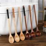 Cuchara Larga En Bambu Para Café Bebidas Especias - 20cm - Imagen 10