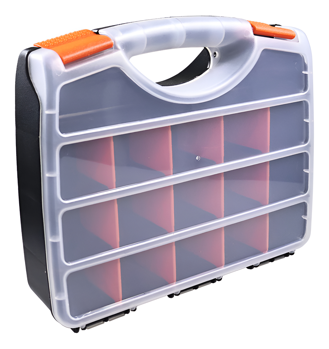 D_721372-MLU92784492358_092025-F.jpg Caja Organizadora 17 Divisiones Para Tornillos Herramientas - Imagen 1