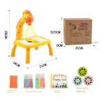 Juguete Proyector De Dibujo Niños Tablero De Mesa Chico - Imagen 4