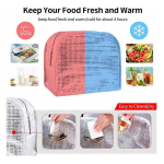 Bolsa Lanchera Lonchera Termica Impermeable Sin Correa - Imagen 10