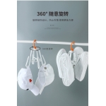 Colgador De Secado Plegable Giratorio Percha Zapato - Imagen 6