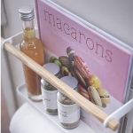 Portarollo Acero Colgante Imantado Repisa Estante Cocina Bañ - Imagen 17