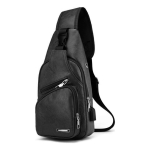 Morral Unisex Urbano Mochila De Hombro Con Usb Cuero Pu - Imagen 9