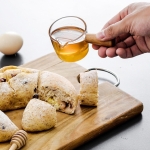 Jarra Medidora Cafe Alcohol Salsas Vidrio Y Madera 100ml - Imagen 3