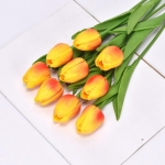 Flores Artificiales Decorativas Ramo De 5 Flores Tulipanes - Imagen 17