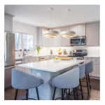 Lámpara Techo Colgante Moderna 3 Niveles Led Estilo Nórdica - Imagen 13