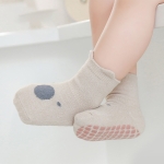 Media Con Suela Tipo Pantufla Infantil Para Bebés Y Niños - Imagen 12