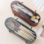 Neceser De Escritorio Porta Accesorios Maquillaje Con Tapa - Imagen 4