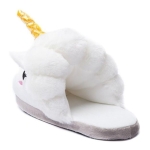 Pantuflas Unicornio Unisex Pantuflas De Animales Invierno - Imagen 8