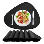 Mantel Individual + Posavaso De Cuero Pu Para Mesa - 43 X 37 - Imagen 7