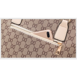 Set De Cartera Bolso Dama Moderna 6 Piezas Estampada Color Beige - Imagen 3