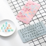 Molde De Silicona Abecedario Hielo Tortas Caramelos Bombones - Imagen 13