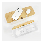 Organizador Ordenador De Cables Caja Nordica Decoracion - Imagen 3
